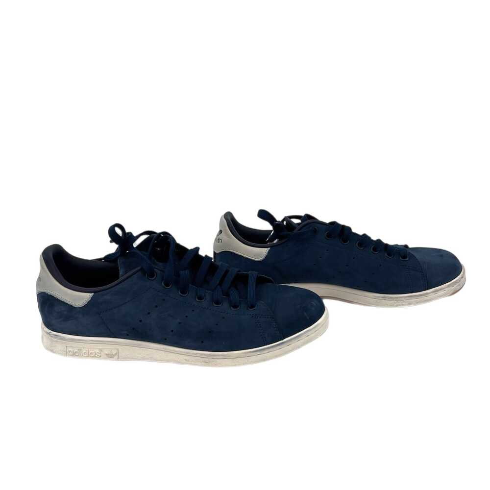 adidas Blue Sneakers Round Toe Stan Smith | Mens 9
